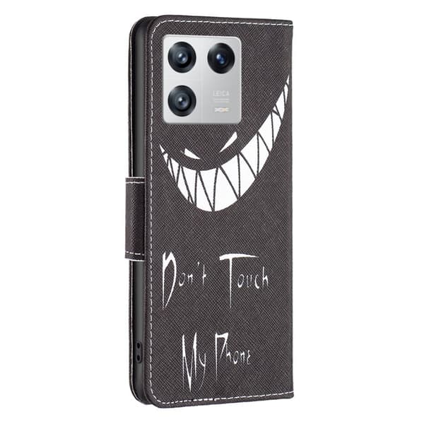Wonderland Xiaomi 13 Flippetui - Don't Touch My Phone Black