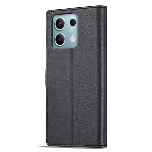 LC.IMEEKE Xiaomi Redmi Note 13 5G  flip case - Musta Black