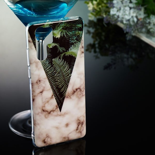 Huawei P30 Pro marmor mønster blødt etui - Model F Multicolor