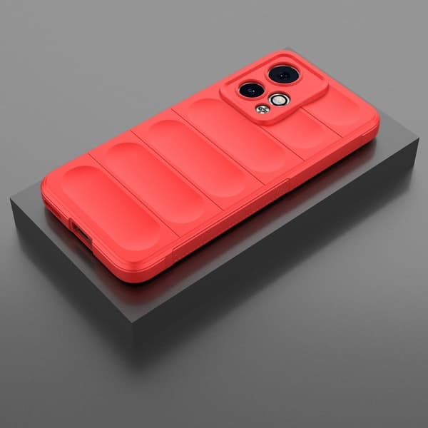 Blødt grebsformet Honor 90 GT cover - Rød Red