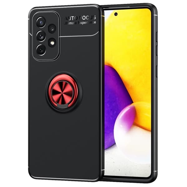 Ringo Etui Samsung Galaxy A73 - Svart / Rød Red