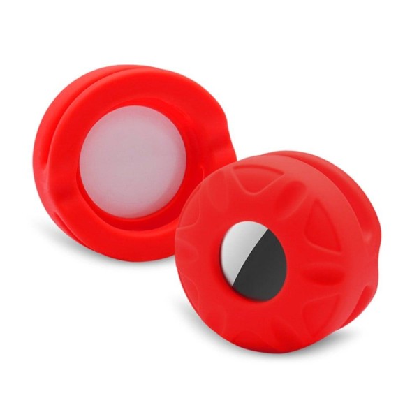 AirTags pet tracker silicone cover - Red / Size: L Red