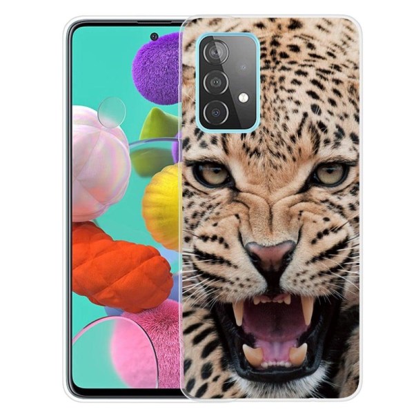 Deco Samsung Galaxy A73 skal - Leopard Brun