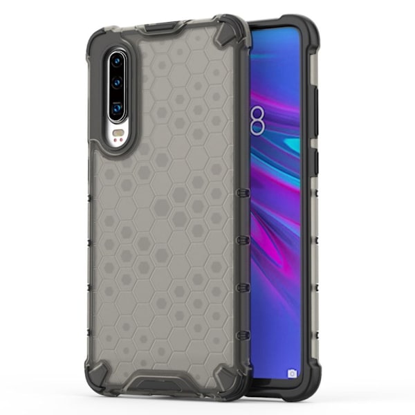 Bofink Honeycomb Huawei P30 skal - Silver/Grå Silvergrå