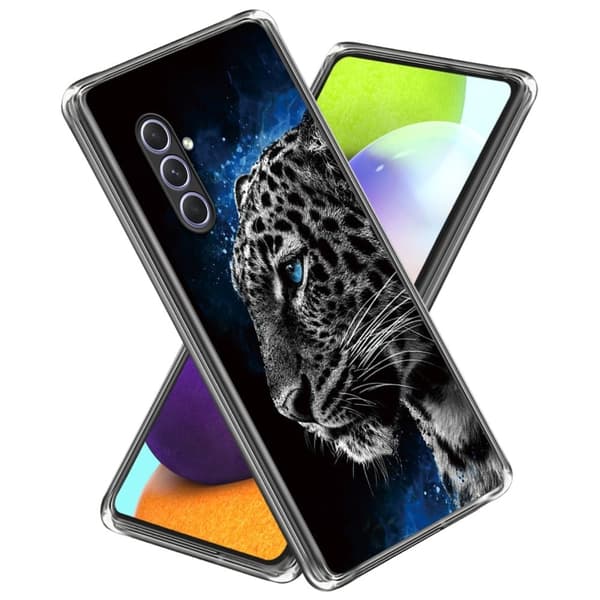 Deco Samsung Galaxy A54 skal - Tiger Blå