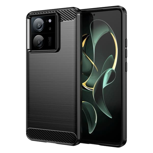 Carbon Flex Etui Xiaomi Redmi K60 Ultra - Sort Black