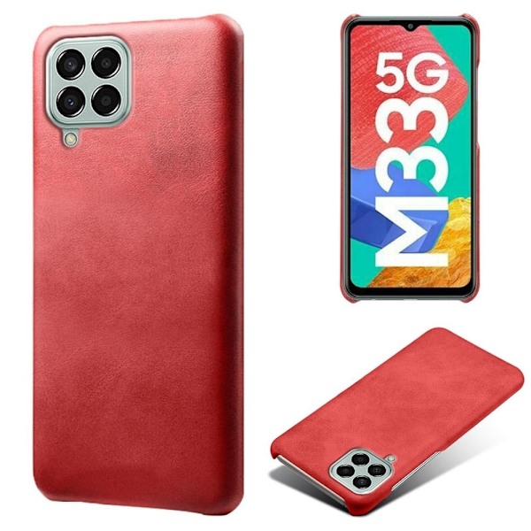 Croco Samsung Galaxy M33 5G kotelot - Punainen Red