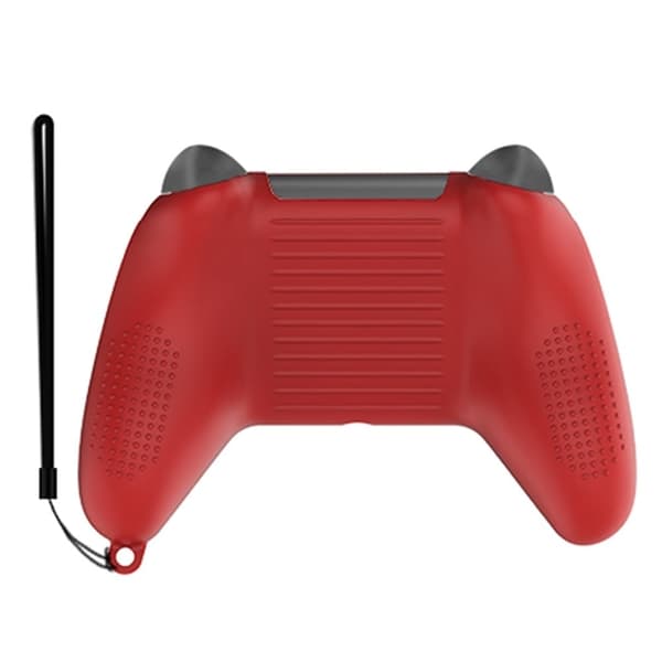 Sony PlayStation 5 - PS5 V2 silikone cover med strop - Rød Red