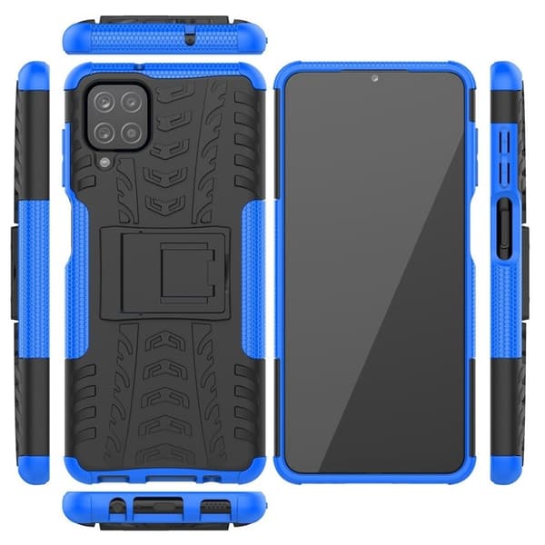 Offroad Samsung Galaxy A12 5G kotelot - Sininen Blue