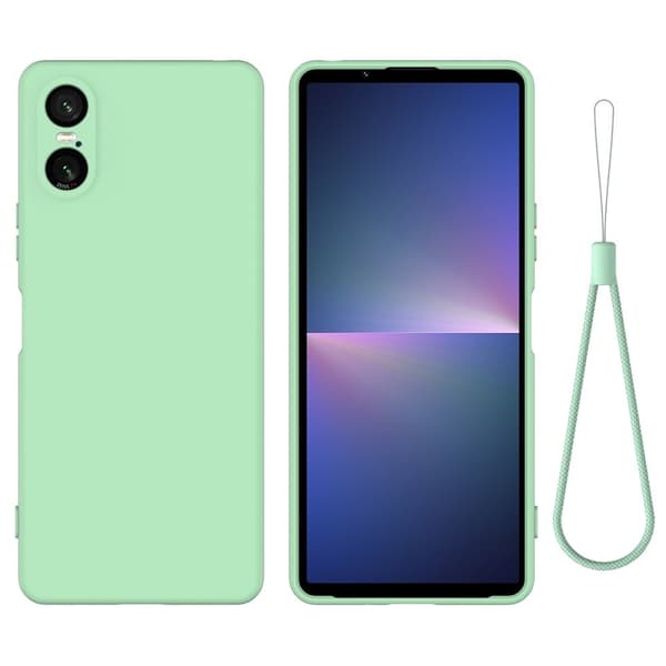 Matte Liquid Sony Xperia 10 VI silikone cover - Grøn Green