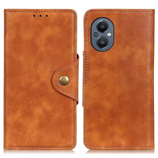 Alpha OnePlus Nord N20 5G Flippetui - Brun Brown