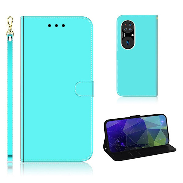 Mirror Huawei P50 flip case - Syaani Green