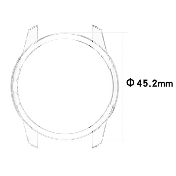 Garmin Forerunner 745 hållbart genomskinligt fodral - Transparent Transparent
