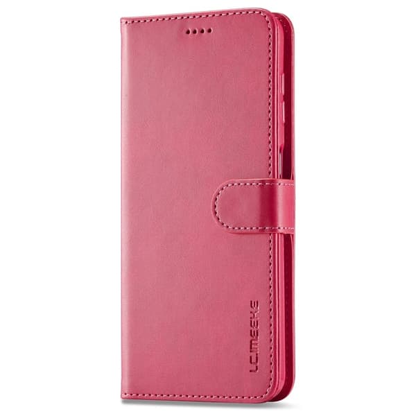 LC.IMEEKE Samsung Galaxy A25 flip case - Ruusu Pink