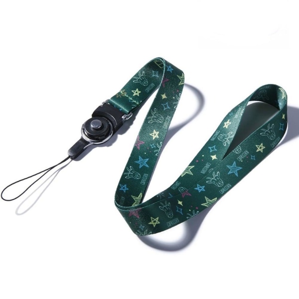 Cool constellation cartoon detachable strap - Capricorn Grön