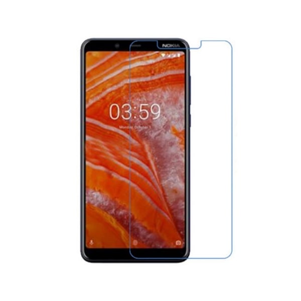 Erittäin kirkas Nokia 3.1 Plus näytönsuojus Transparent