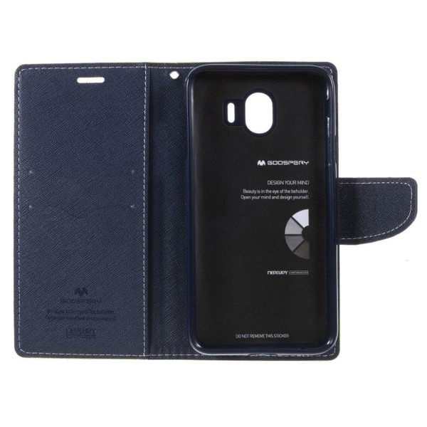 MERCURY GOOSPERY Samsung Galaxy J4 (2018) læder flip etui - Grøn Green