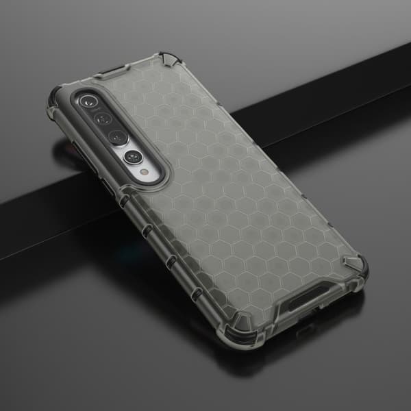 Bofink Honeycomb Xiaomi Mi 10 cover - Sort Black