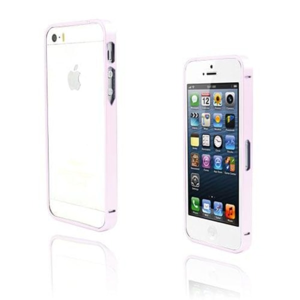 Metallix (Ljusrosa) iPhone 5 / 5S Metall-Bumper Rosa
