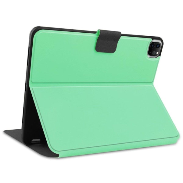 iPad Pro 11 inch (2020) / 2018) durable leather flip case - Gree Green