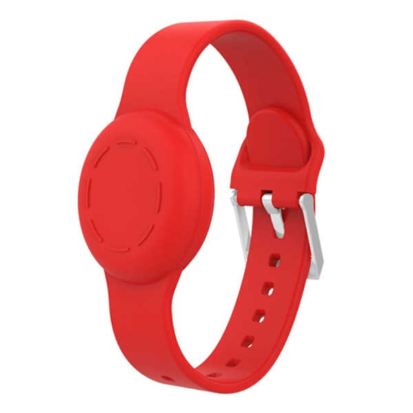 AirTags silikonovertrekk for barn - Rød Red