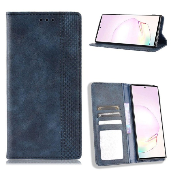 Bofink Vintage Samsung Galaxy Note 20 Ultra Læder Etui - Blå Blue