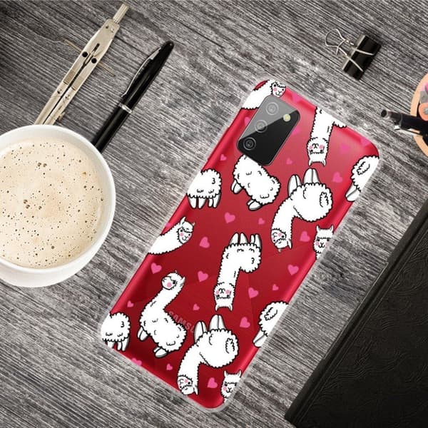Deco Samsung Galaxy A02s kotelot - Alpakka White