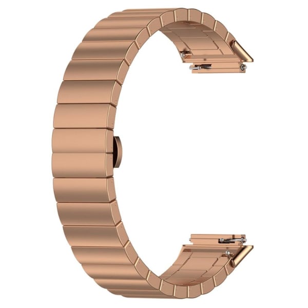 Huawei Band 7 stainless steel watch strap - Rose Gold Rosa