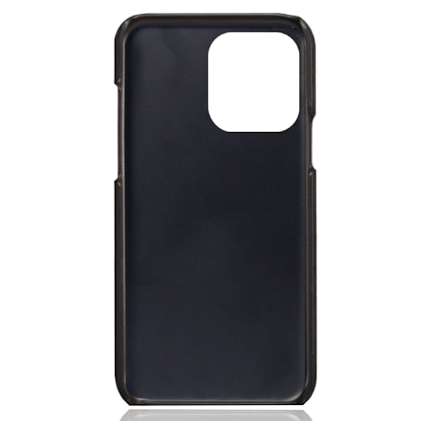 Dual Card iPhone 14 Pro cover - Sort Black
