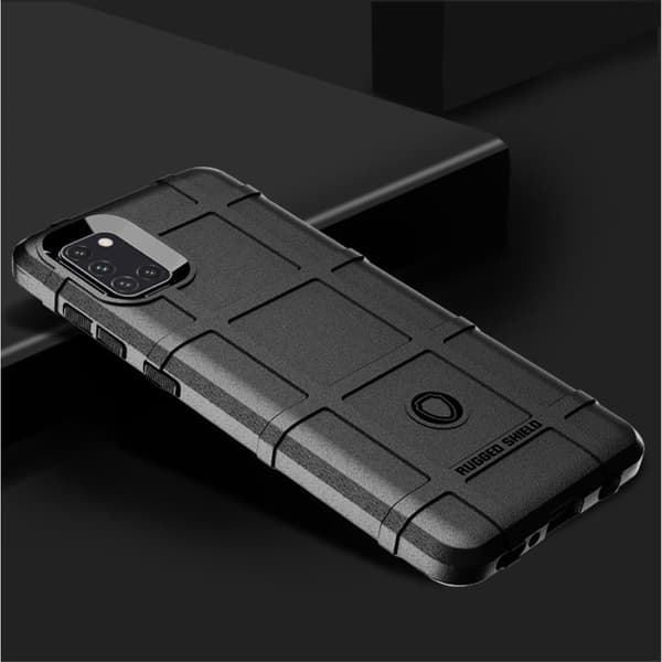 Rugged Shield Samsung Galaxy A31 skal - Svart Svart