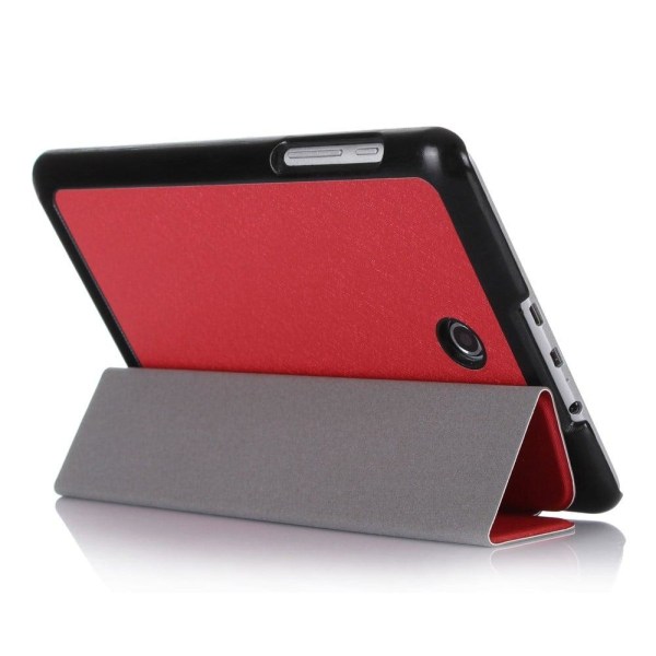 Garff Silk Acer Iconia Tab 8 A1-840 Nahkakotelo - Punainen Red