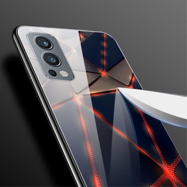 Fantasy OnePlus Nord 2 5G Cover - Line Multicolor