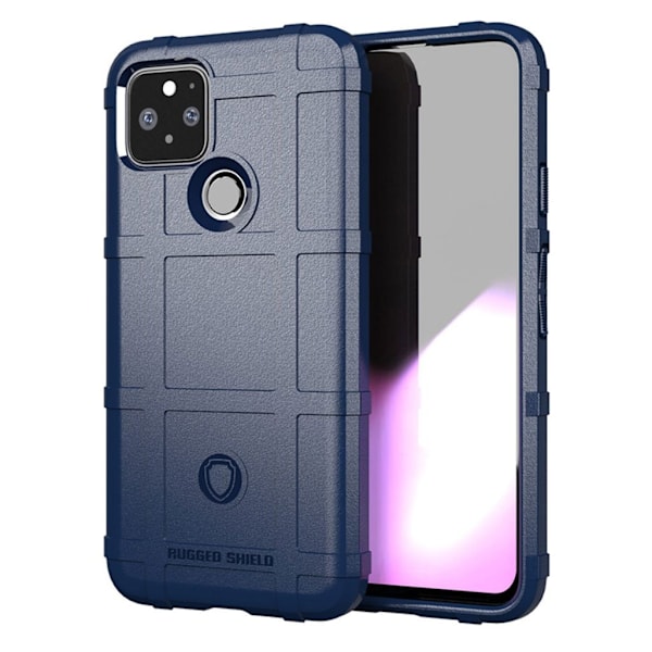 Rugged Shield Google Pixel 5 skal - Blå Blå