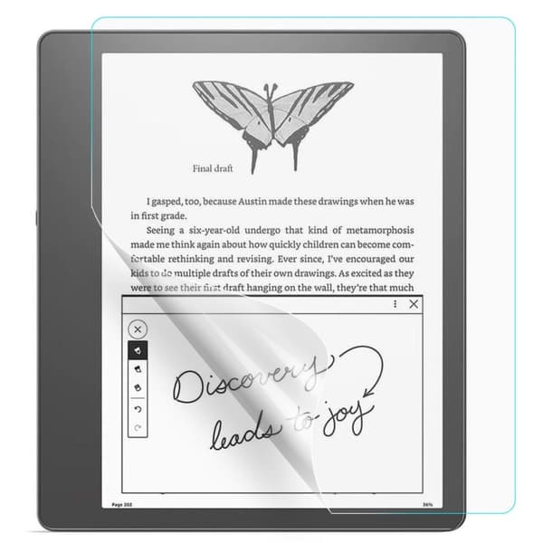 Amazon Kindle Scribe 10,2" skærmbeskytter Ultra Clear Sensitive Touch Soft Soft E-reader Full Skærmbeskytter Transparent