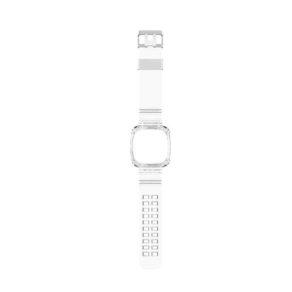Fitbit Versa 3 / Sense transparent silikon klockarmband - transparent Transparent