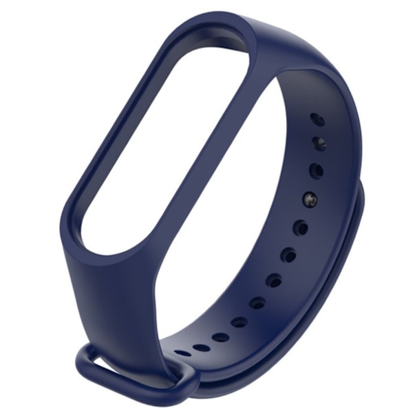 Xiaomi Mi Smart Band 4 klockarmband i silikon - Mörkblå Blå