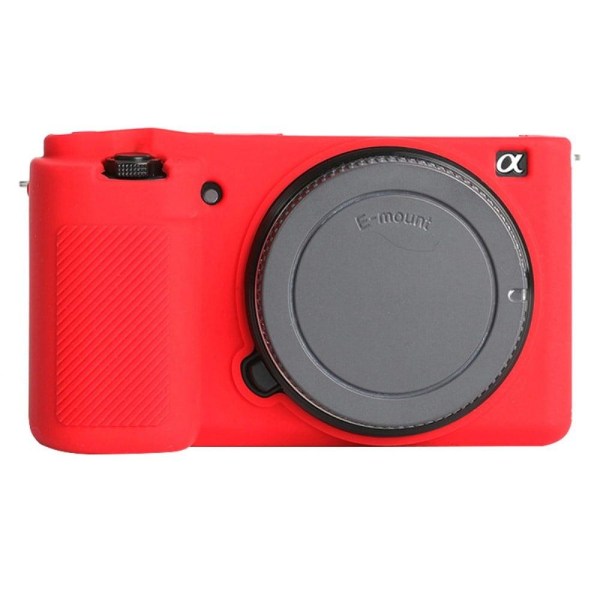 Sony ZV-E10 silicone cover - Red Röd