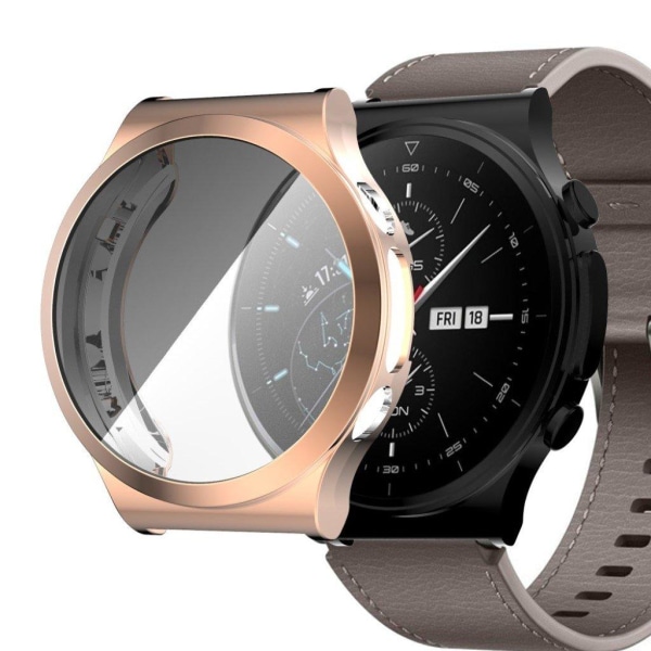 Huawei Watch GT 2 Pro simple and shiny cover - Rose Gold Rosa