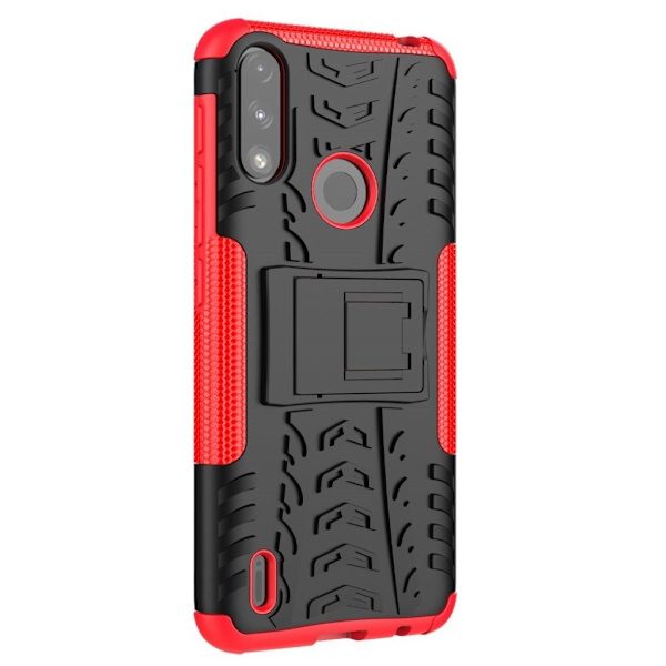 Offroad Etui Motorola Moto E7 Power - Rød Red