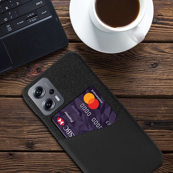 Bofink Xiaomi Poco X4 Gt / Note 11t Pro / 11t Pro Plus Kort Cover - Sort Black