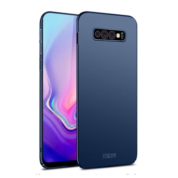 Mofi Shield Samsung Galaxy s10 e Ultra-Tynn Frostet Etui - Mørk Blå Blue