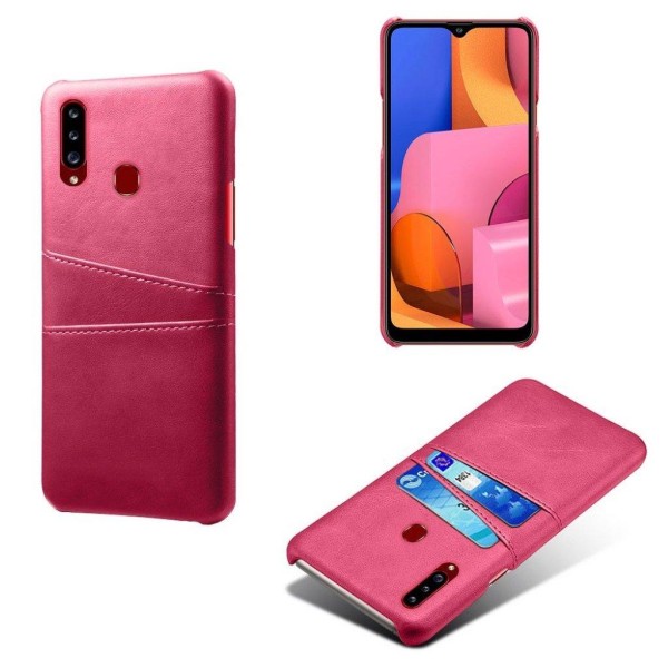 Dual Card cover - Samsung Galaxy A20s – Rose Pink