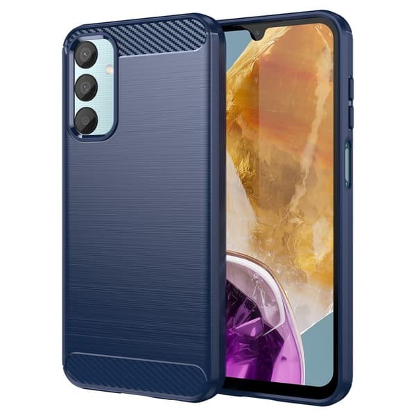 Carbon Flex Samsung Galaxy M15 kotelot - Sininen Blue