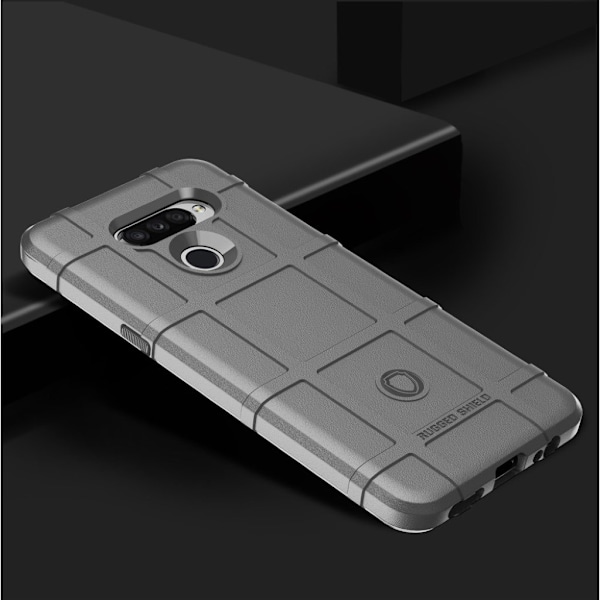 Rugged Shield LG K50S skal - Silver/Grå Silvergrå