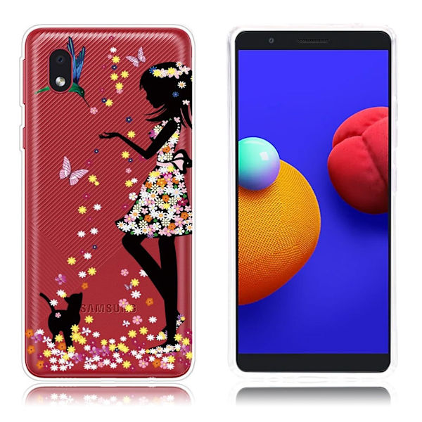 Deco Samsung Galaxy A01 Core kotelot - Kaunis Tyttö Multicolor