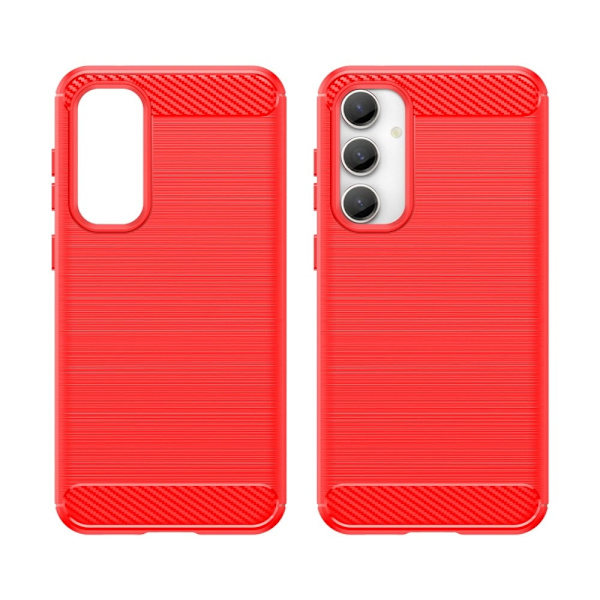 Carbon Flex Etui Samsung Galaxy S23 Fe - Rød Red