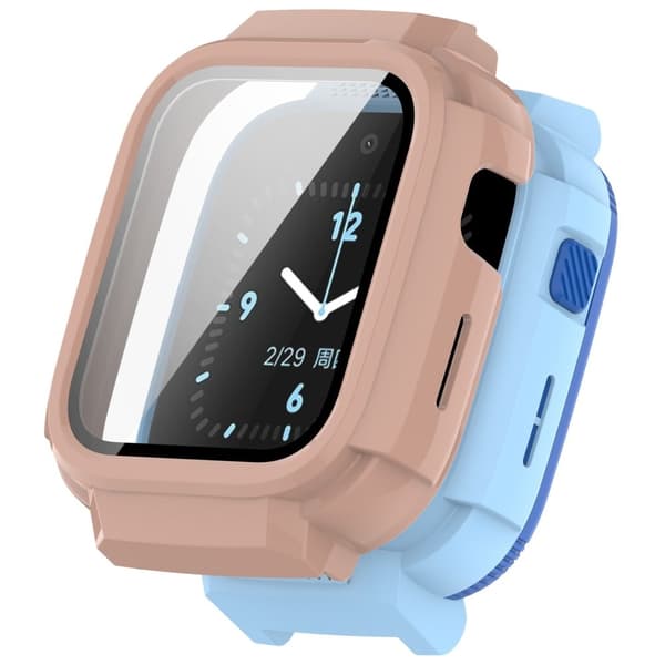 Mibro Children's Phone Watch T6C Case Hard Bump Resistant Full Coverage Protective Cover - Pink Pink