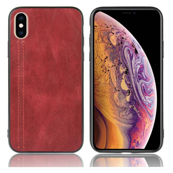 Admiral iPhone XS kuoret - Punainen Red