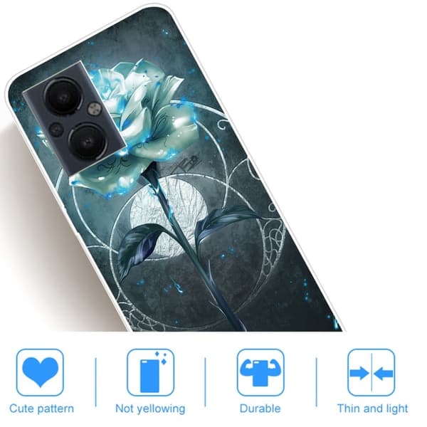 Deco OnePlus Nord N20 5G Suojakotelo - Magical Rose Blue