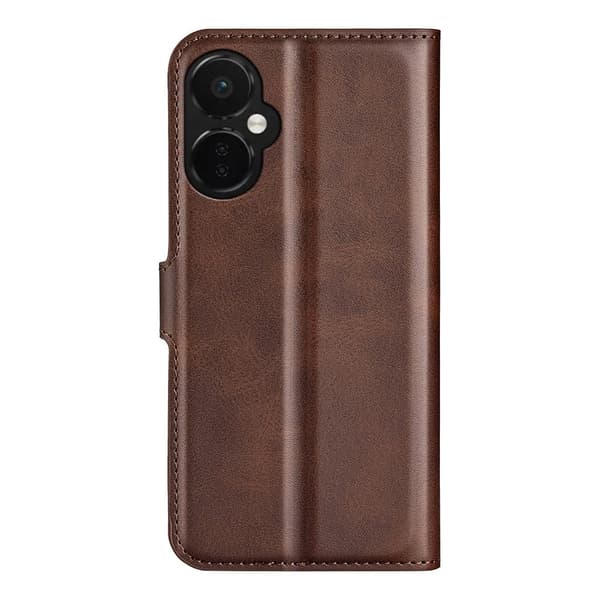 Læretui med Lommebok til OnePlus Nord CE 3 - Brun Brown